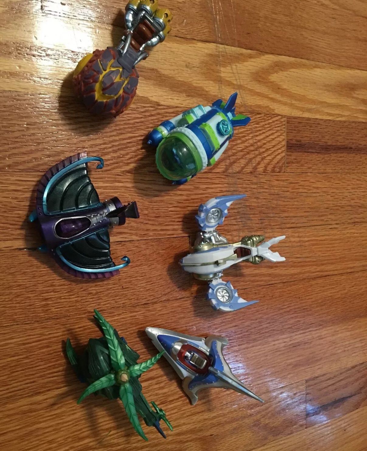 Skylanders SuperChargers Lot of 6 Vehicles PS4 Wii Xbox Land Sky Game Character