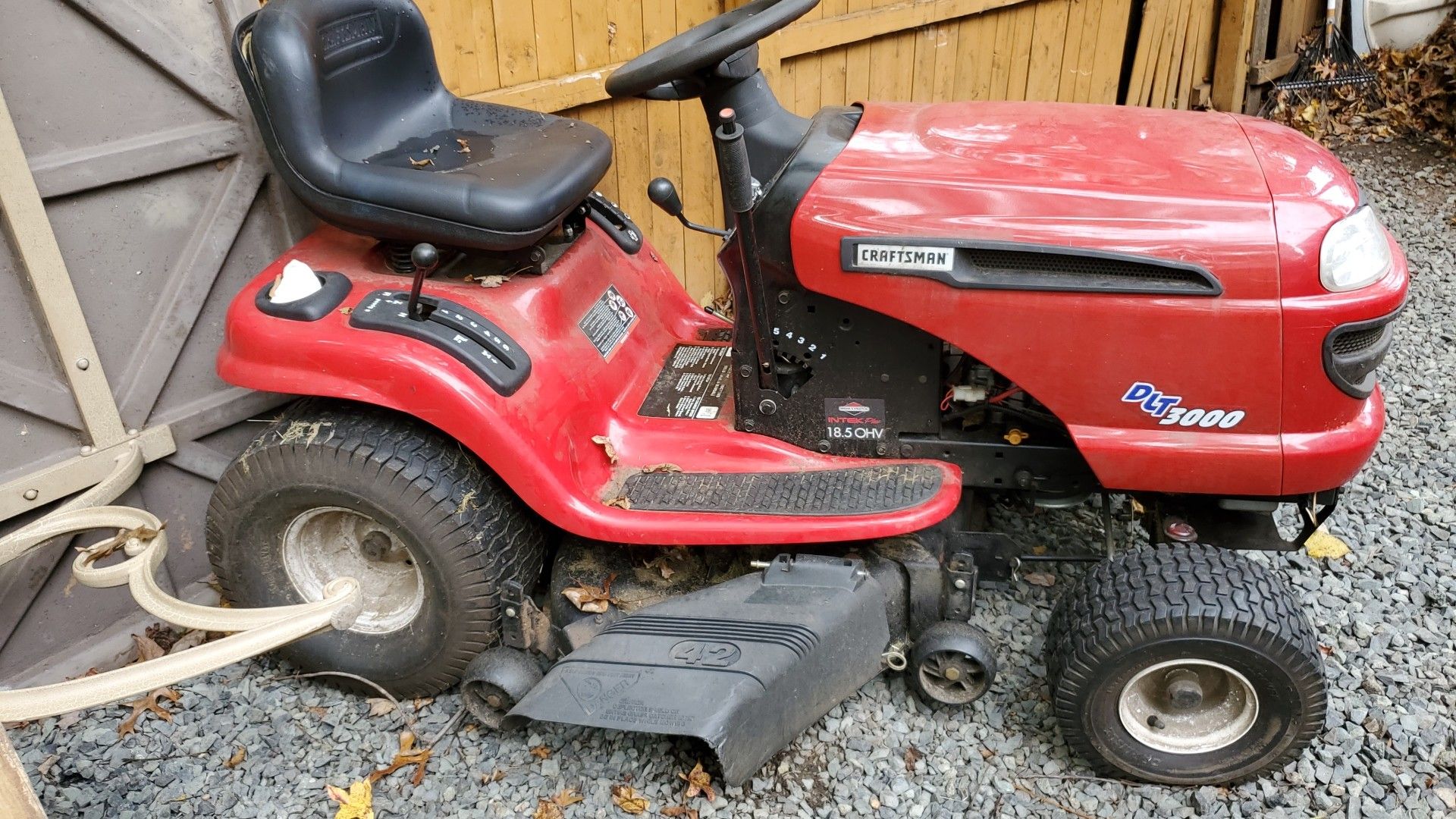 Craftsman Dlt 3000 18.5 OHV for Sale in Princeton, NJ OfferUp