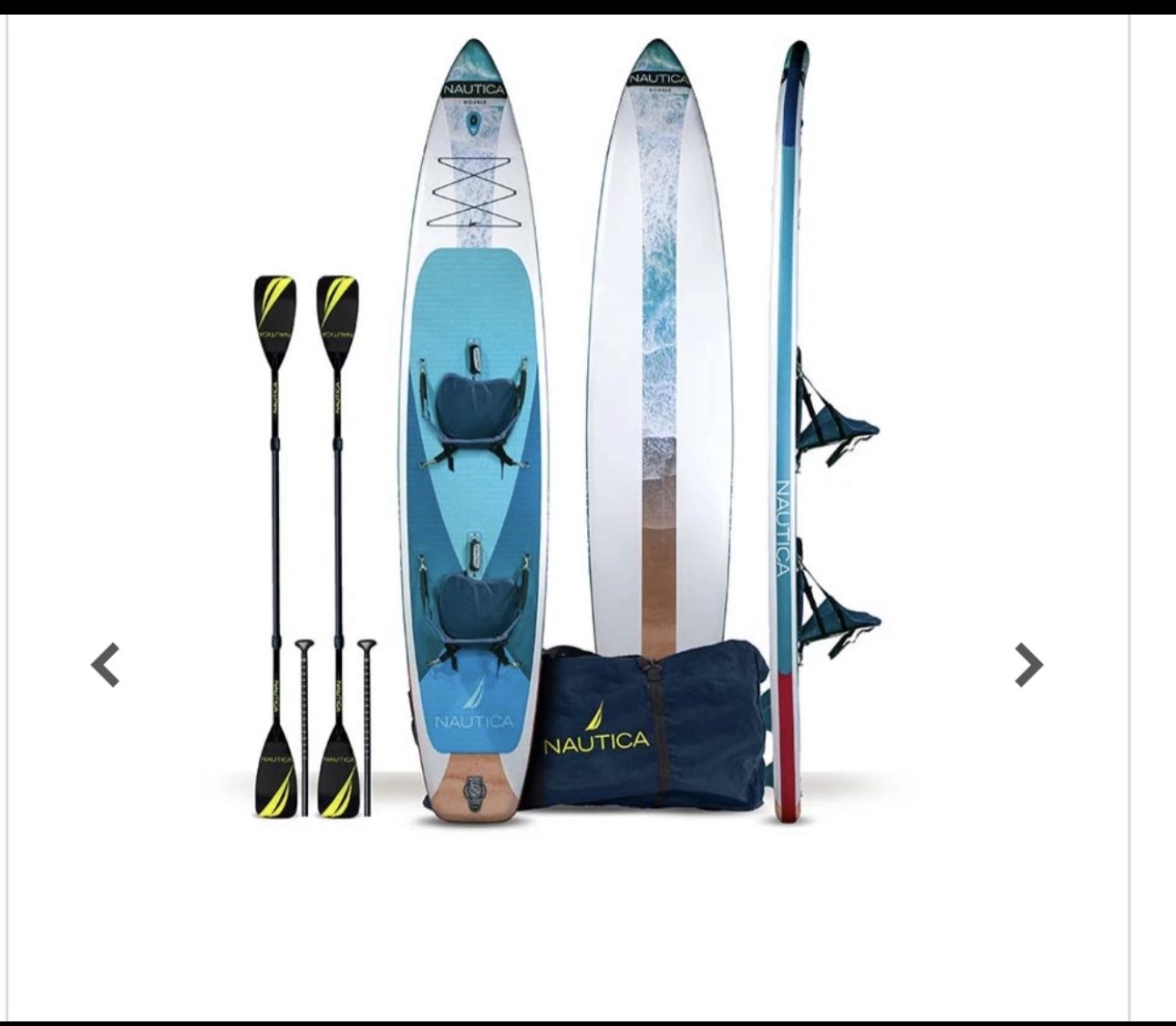 New Nautica 2 Person kayak / SUP / Stand Up Paddle board Inflatable