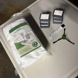 18 Pc iRobot Roomba Dirt Disposal Bags, Filters, Brushes Kit For I, S, J series