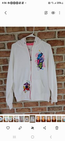 WALT DISNEY WORLD 2014 LARGE WOMENS HOODED JACKET