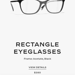 Authentic Channel  Eye Glasses