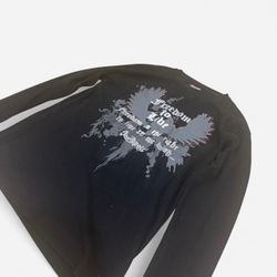 Vintage southpole thermal with affliction type design