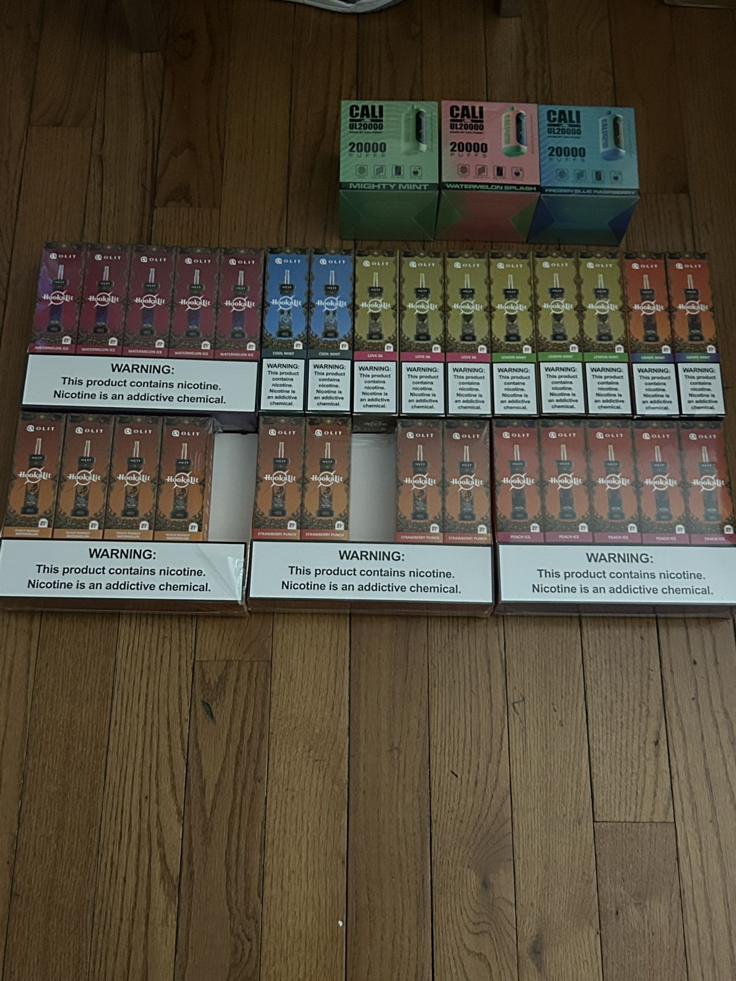 OLIT HOOKALIT 9 Different Flavors