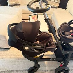 Baby orbit G5 double 2 in 1 Car stroller + Car Seat. Good condition Clean