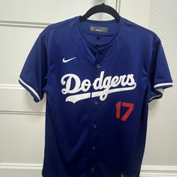Dodgers jersey youth large