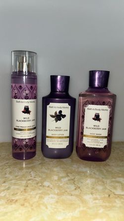 Bath & Body Works Wild Blackberry Jam 3-Piece Set