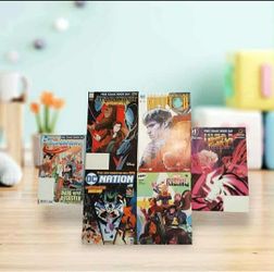 6 CÓMICS BOOKS STARS WARS SUPERMAN MARVEL BATMAN STREET FIGTHER $5 For All