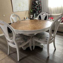Dining Table With 4 Chairs