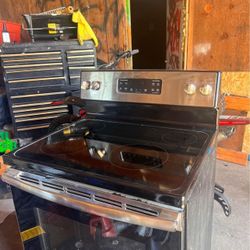 flat top electric stove