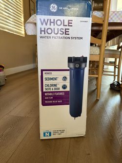 Ge whole house water filtration System 