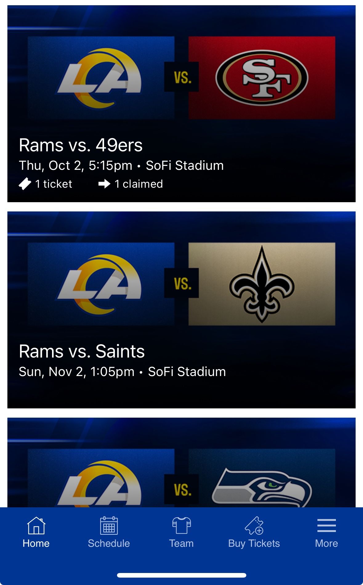 Rams Tickets