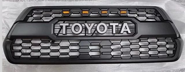 Tacoma Custom  TRD Pro Grille (2016 - 2023) with Installation.                                               2017 2018 2019 2020 2021 2022 2023 2024 2