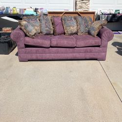 Love Seat & Upholstered Armchair 