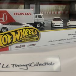 Hot Wheels Honda Premium Diorama 