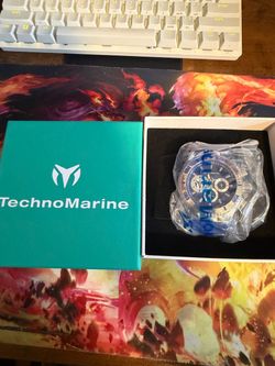 TechnoMarine Chronograph Watch with Box