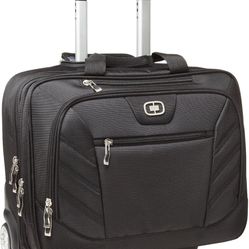 Ogio Lucin Wheeled Laptop briefcase (Black)