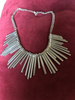 Silver necklace