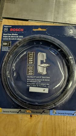 Bosch band saw blades 3 PC. New in original packaging
