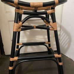 NEW!! Two Damara Rattan Counter Stools