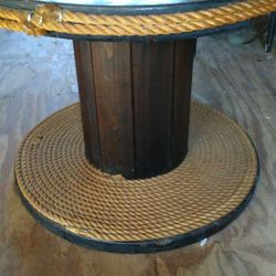 Wooden Spool table