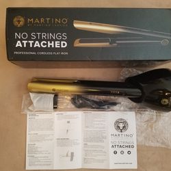 New !! Martino Cartier 1.25" Paula Abdul Wireless Flat Iron