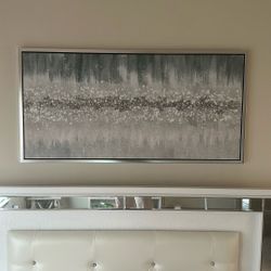 Blue/gray Crystal Painting 