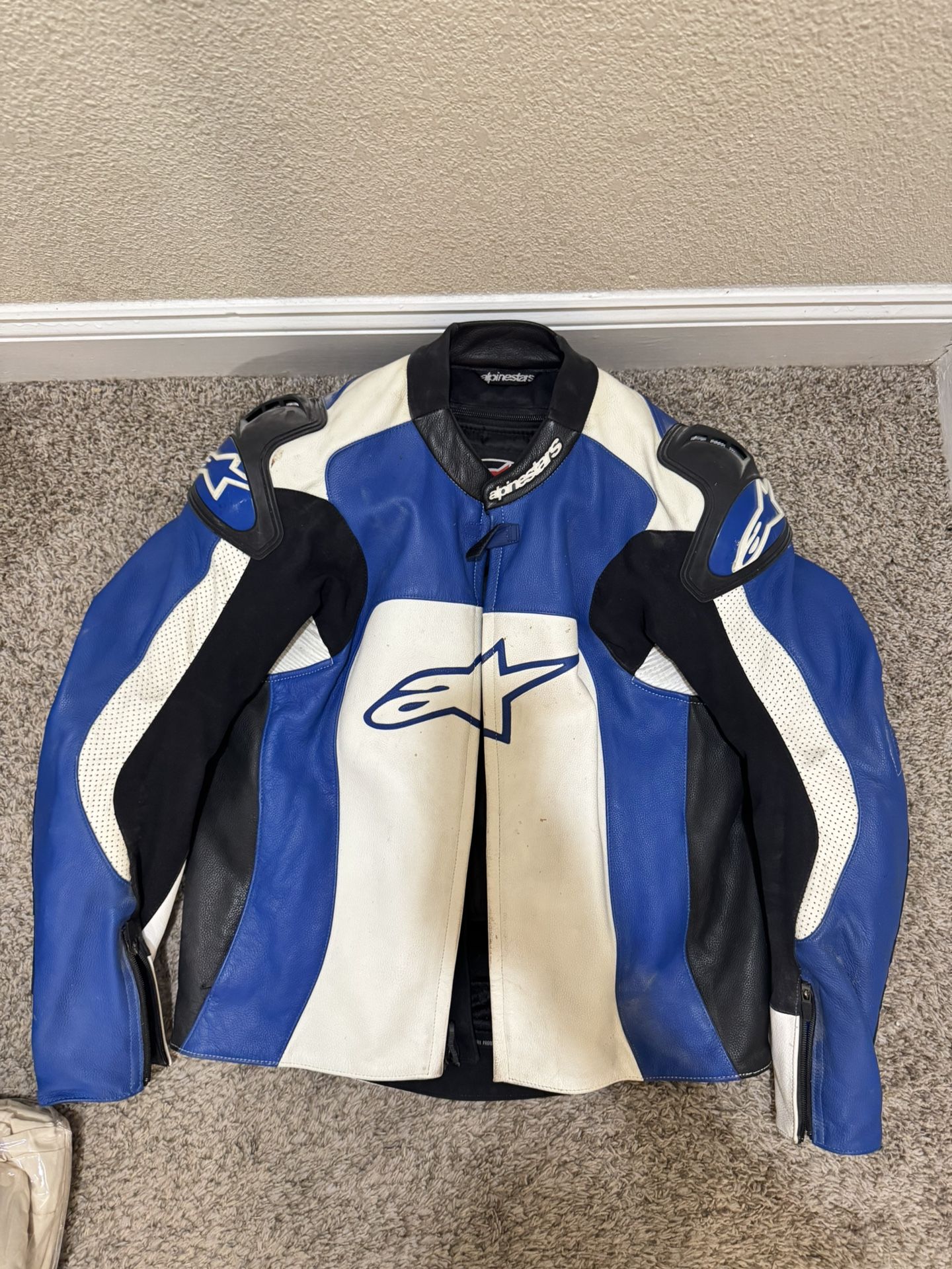 Alpinestars Leather Motorcycle Jacket 