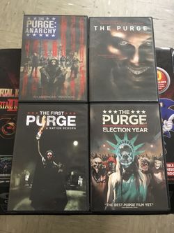 The PURGE dvd collection for sale.