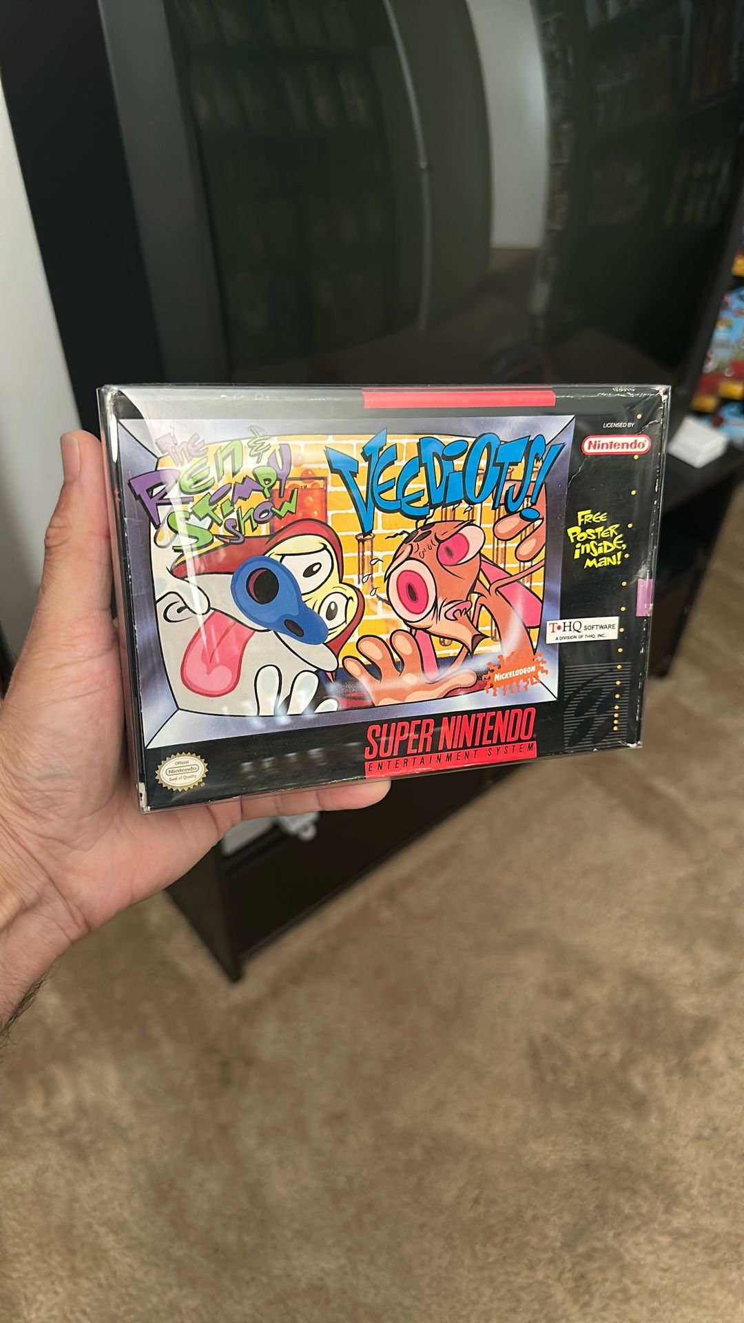 Super Nintendo Ren And Stimpy Veediots 