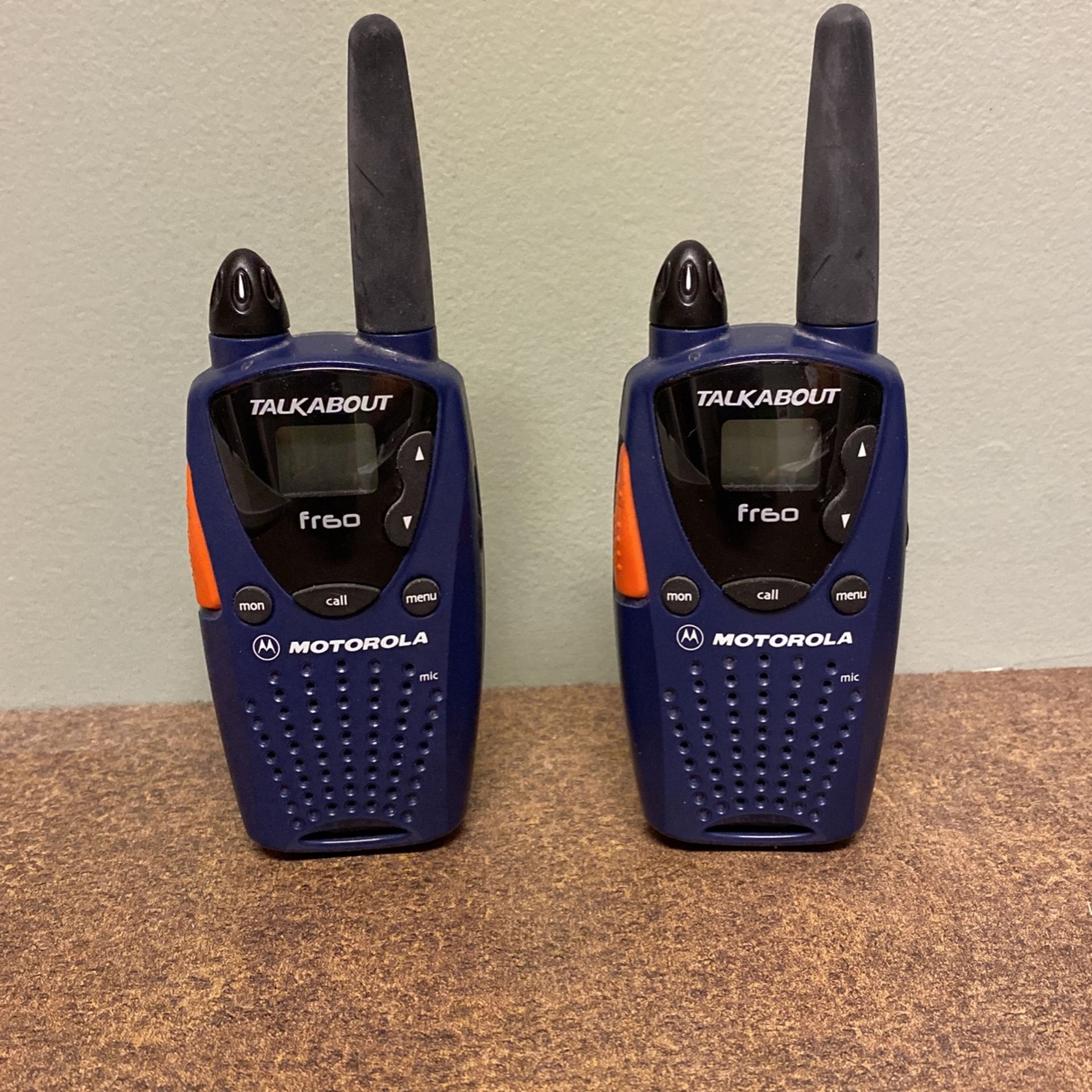 Motorola Walkie Talkies FR60 Talkabout