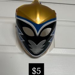 Power Rangers Mask Kids Child Plastic Blue Ranger (Jungle Fury Wolf)