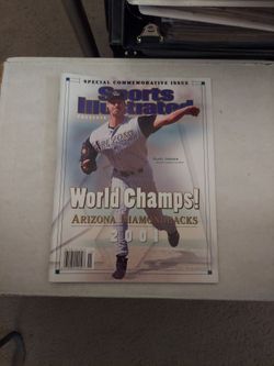 2001 AZ. D,-BACKS WORLD SERIES  COMMEMORATIVE ISSUE