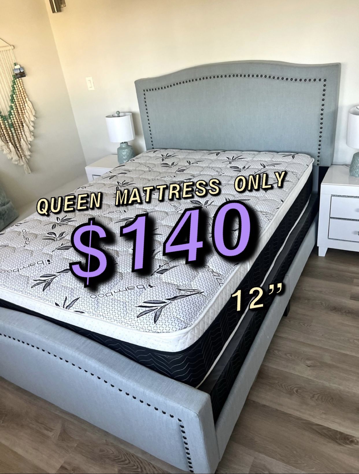 New Queen Mattress $140