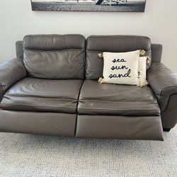 Leather Electric Recliner Sofas