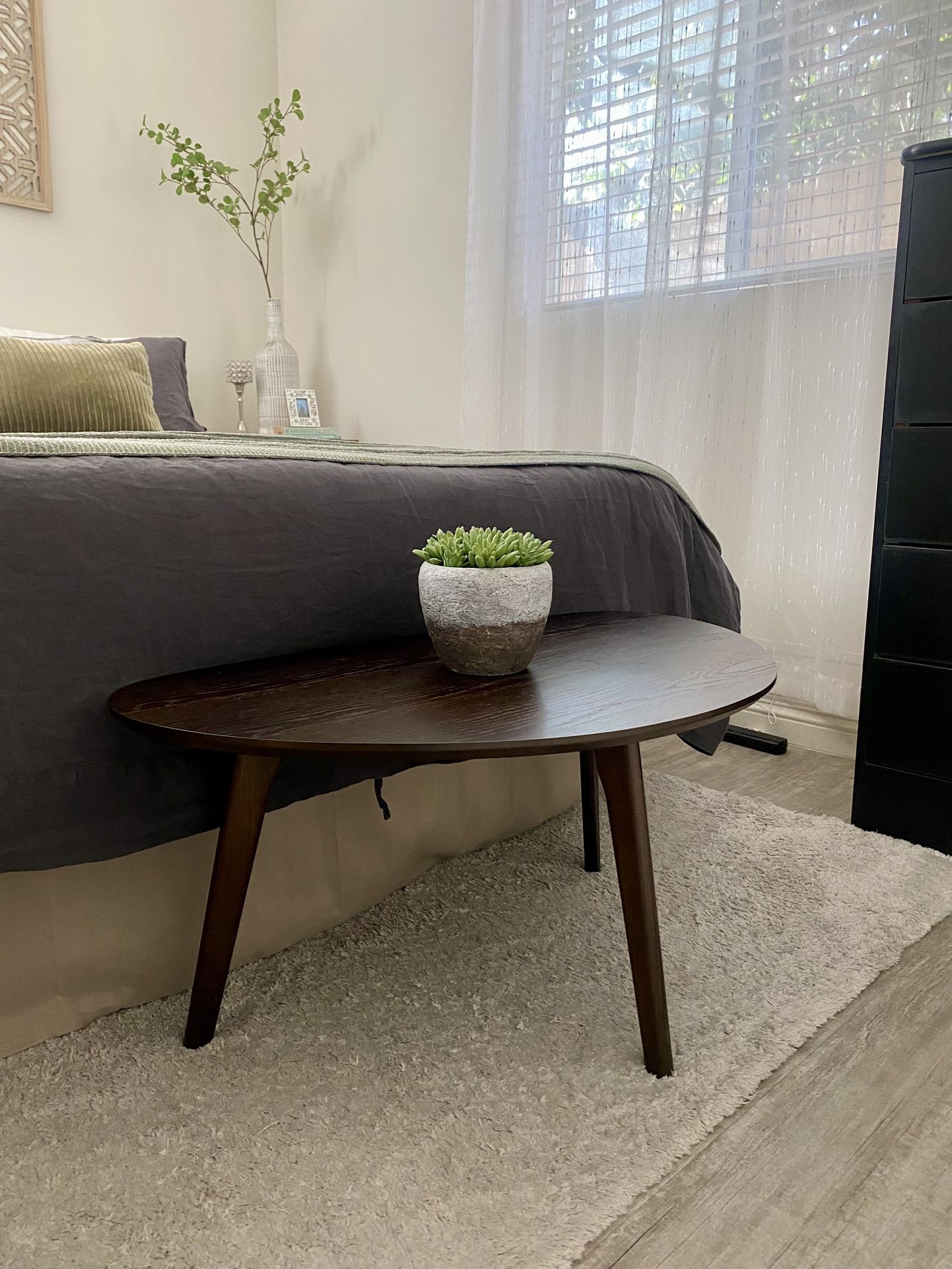 Mid Century Modern Coffee Table ,Solid Wood