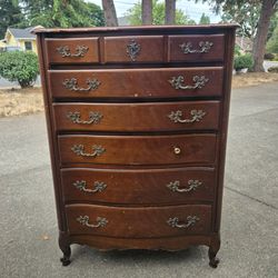 Vintage Solid Cherry Tallboy Dresser – National Mount Airy