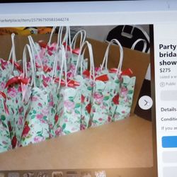 Gift Bags For Guests ,Bridal,Baby Shower,  Graduation Parties 