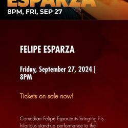 Comedian Felipe Esperanza 
