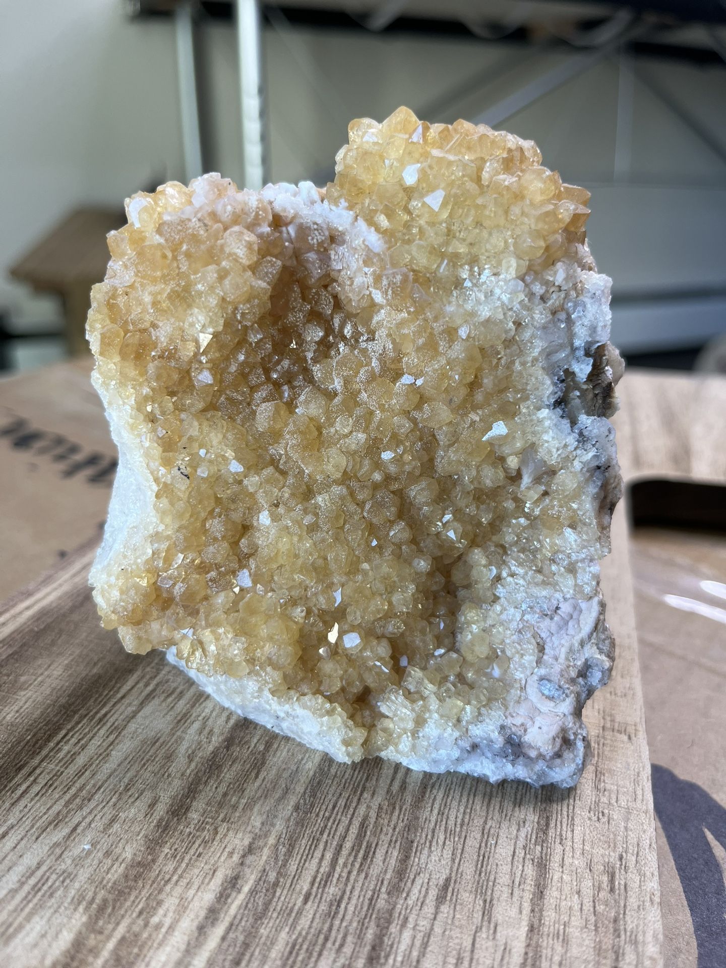 Natural Citrine Specimen ( Rock And Mineral)