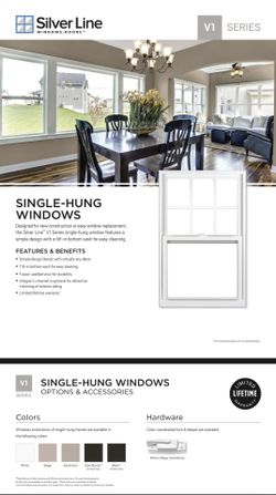 2-SilverLine windows V1 Series