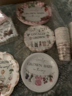 Locally Grown Baby Shower Items