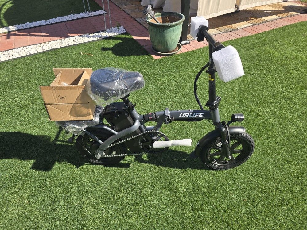 14"Folding Electric Bike for Adults,500W Peak Motor,48V 7.5AH Removable Battery,Mini Ebike