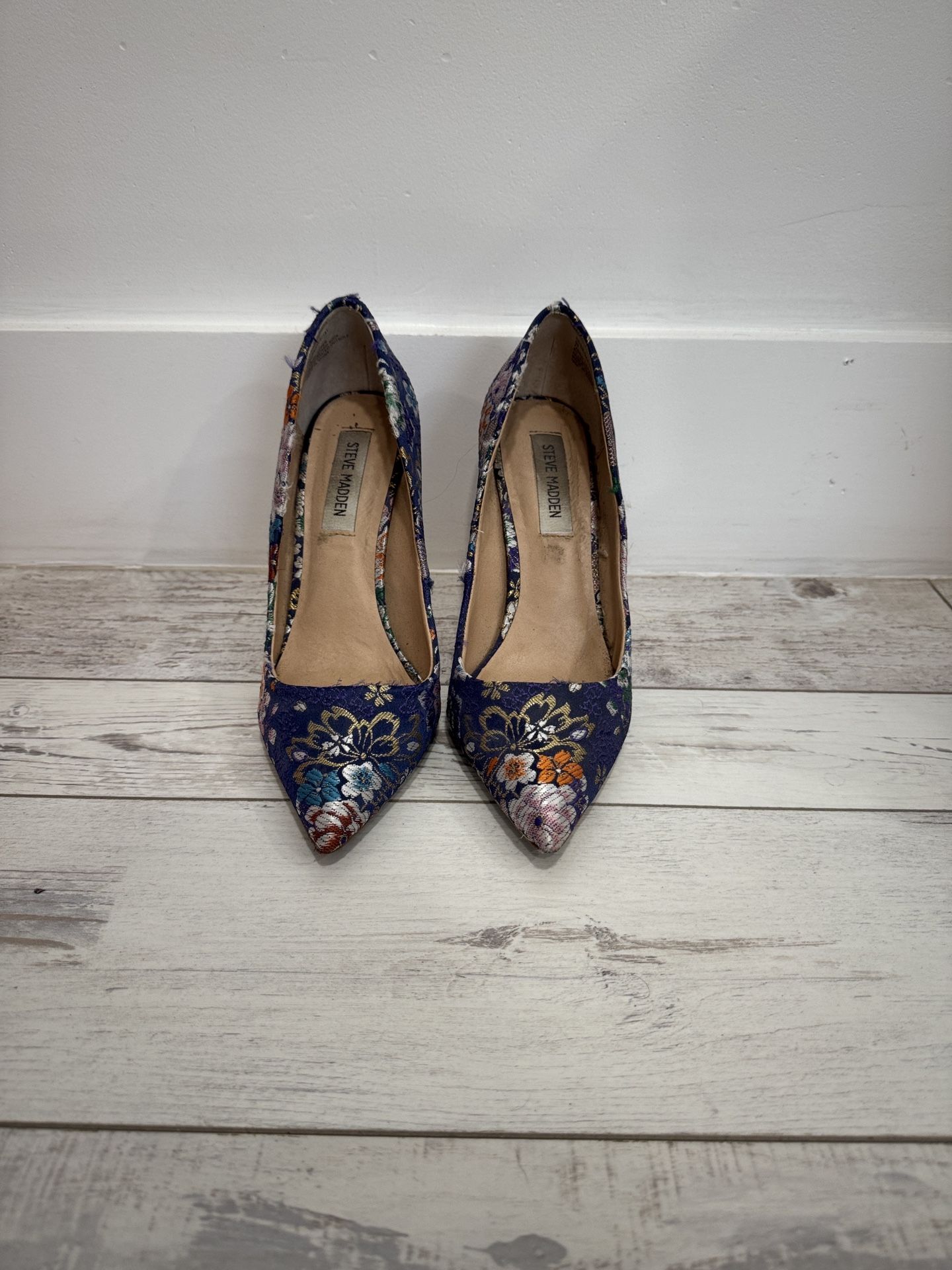 Floral Steve Madden Heels