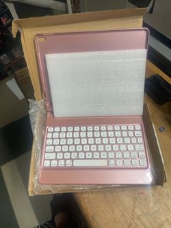 Rose Gold iPad Keyboard Case
