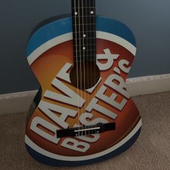 Dave and Busters Acoustic Classical Guitar 6 String Nylon Strings