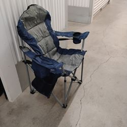 Folding Camping Chair Blue 