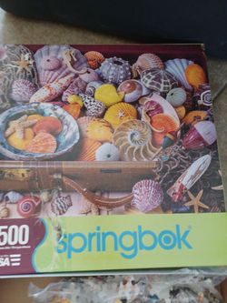 Springbok 1500 Piece Seashells Puzzle