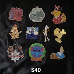 Disney Pin Set *Read Description