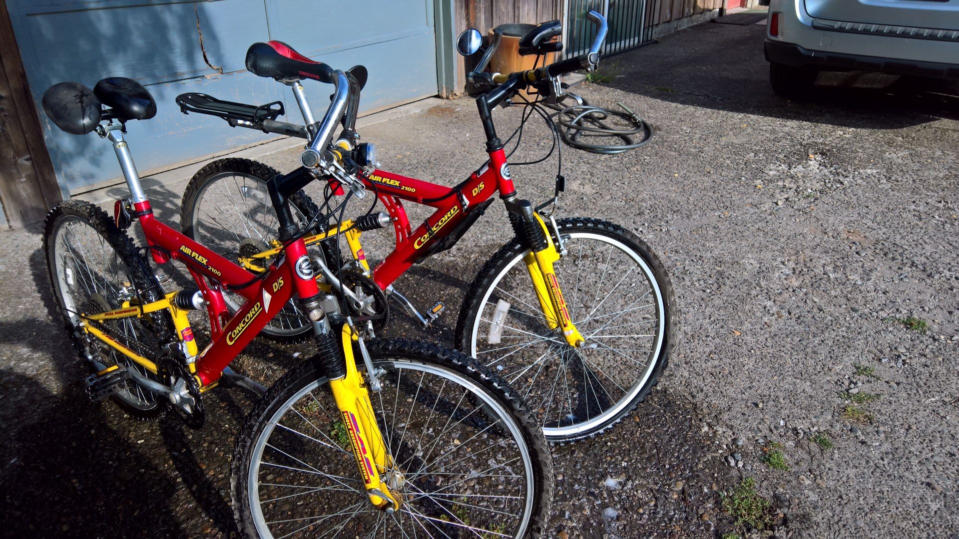 Concord Air Flex 2100 Dual Suspension Shuck Absorption System Bikes